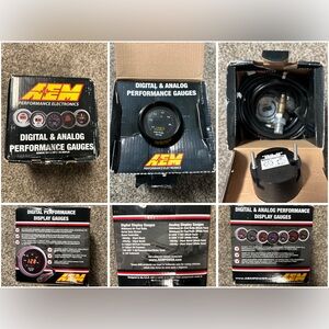 AEM Digital & Analog Performance Gauges
